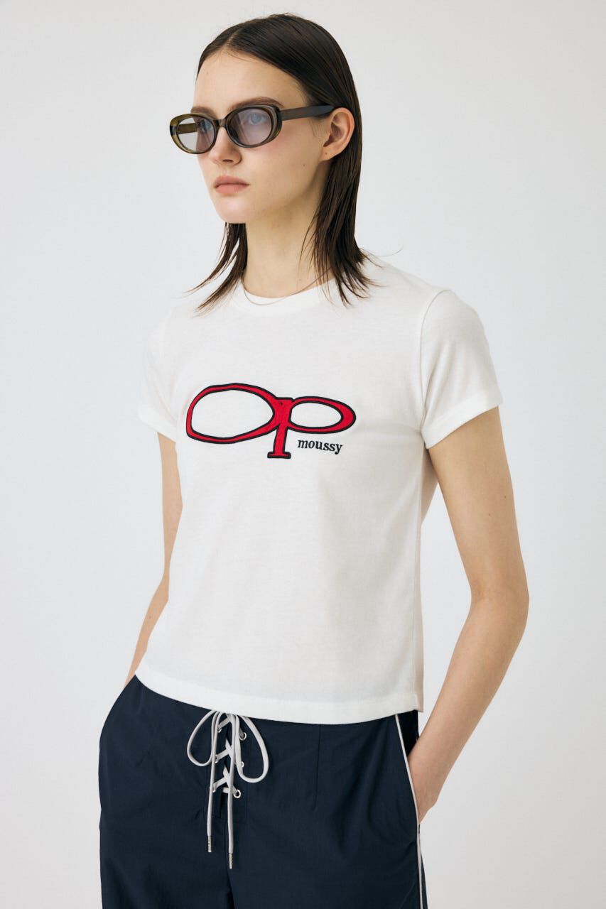 MOUSSY「OP OVAL マーク TEE」|Tシャツ・カットソー|