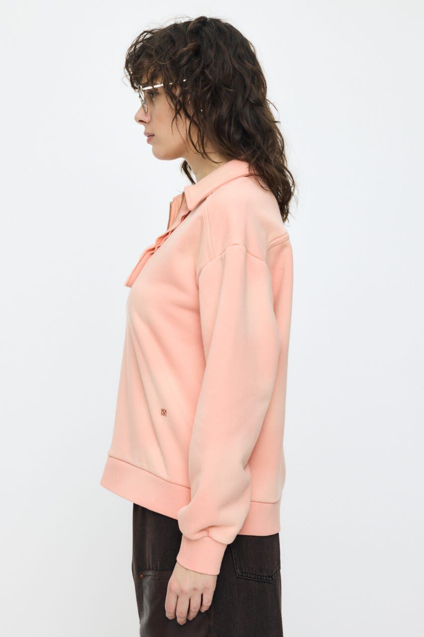 MOUSSY「HALF ZIP SWEAT POLO プルオーバー」|パーカー|