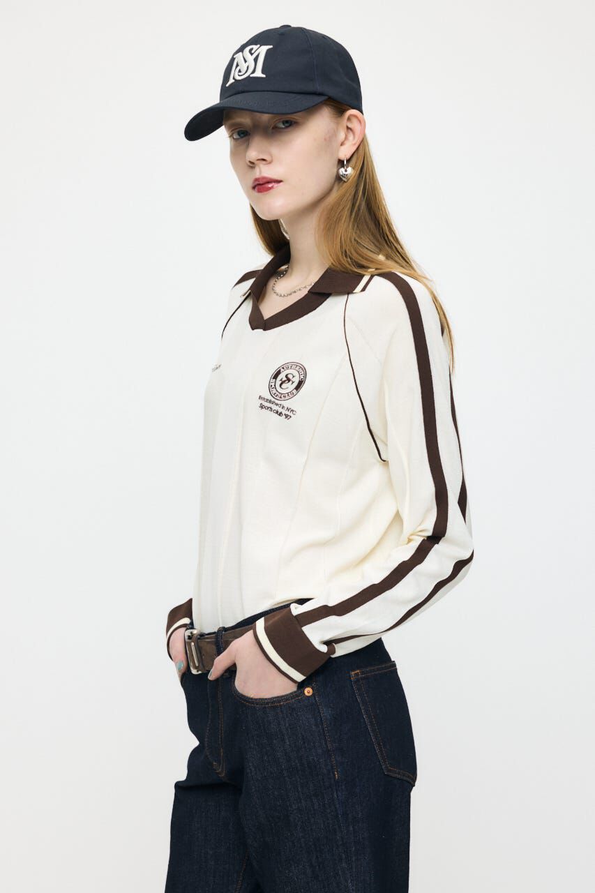MOUSSY「KNIT GAME シャツ」|ニット・セーター|