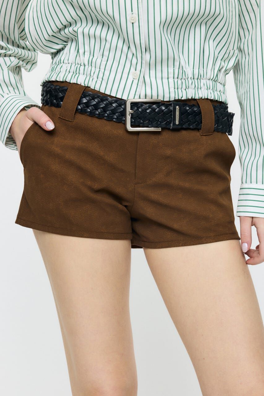 MOUSSY「F/SUEDE SHORT パンツ」|その他|