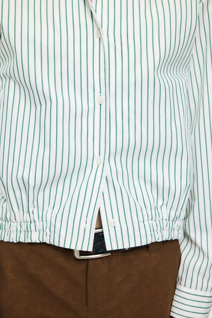 MOUSSY「BUTTON DOWN SHIRT ブルゾン」|シャツ・ブラウス|