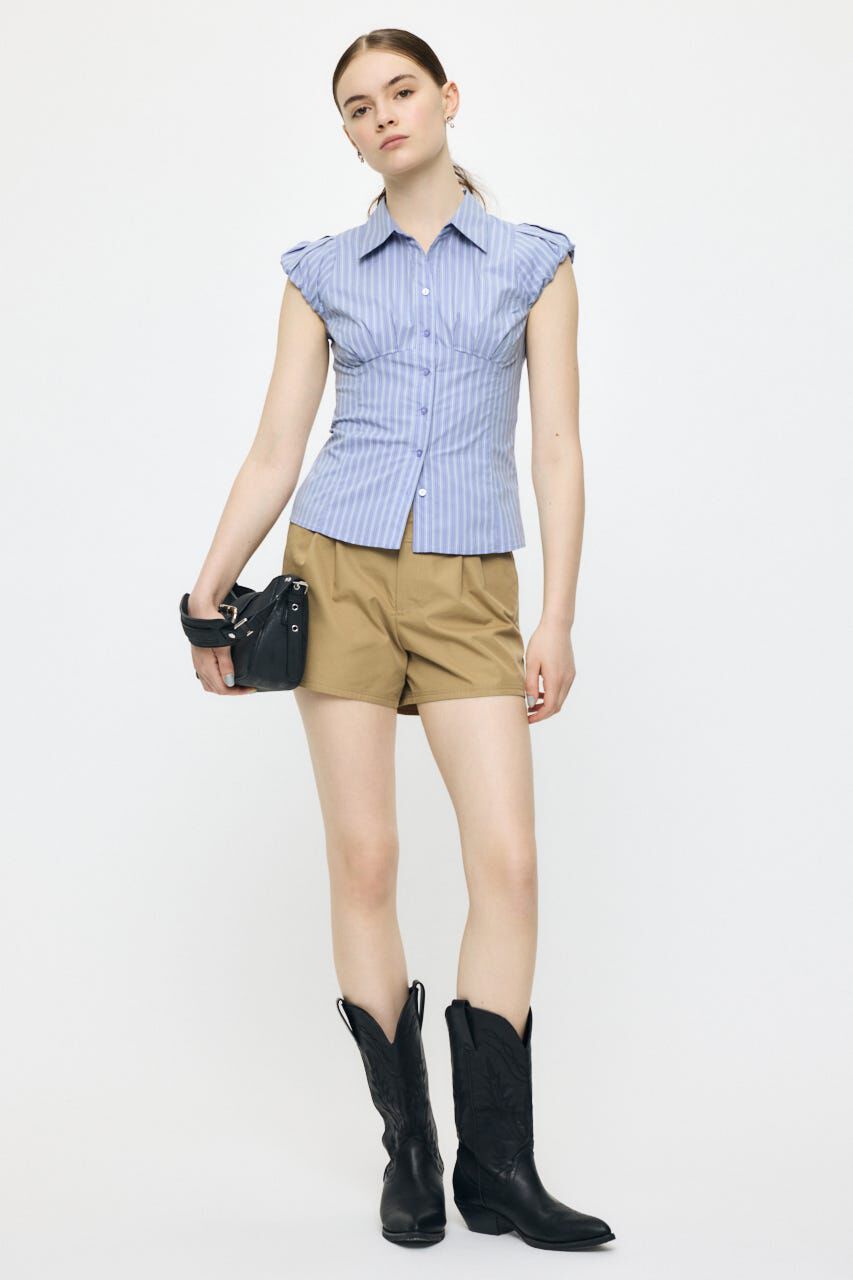 MOUSSY「PUFF CAP SLEEVE ブラウス」|シャツ・ブラウス|