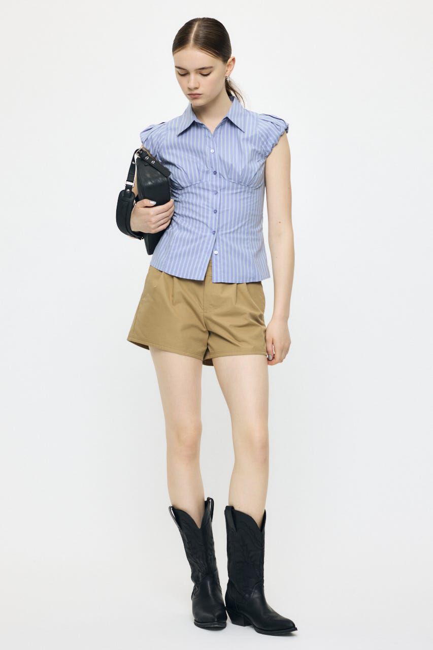 MOUSSY「PUFF CAP SLEEVE ブラウス」|シャツ・ブラウス|