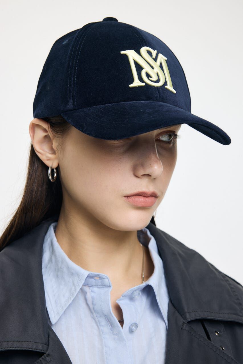 MOUSSY「VELOUR LOGO キャップ」|その他|
