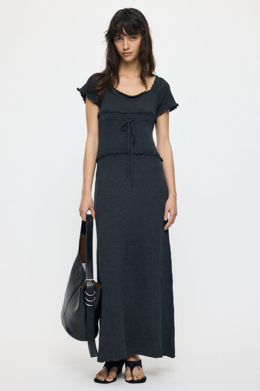 MOUSSY「MELLOW STITCH LONG ドレス」|ワンピース|