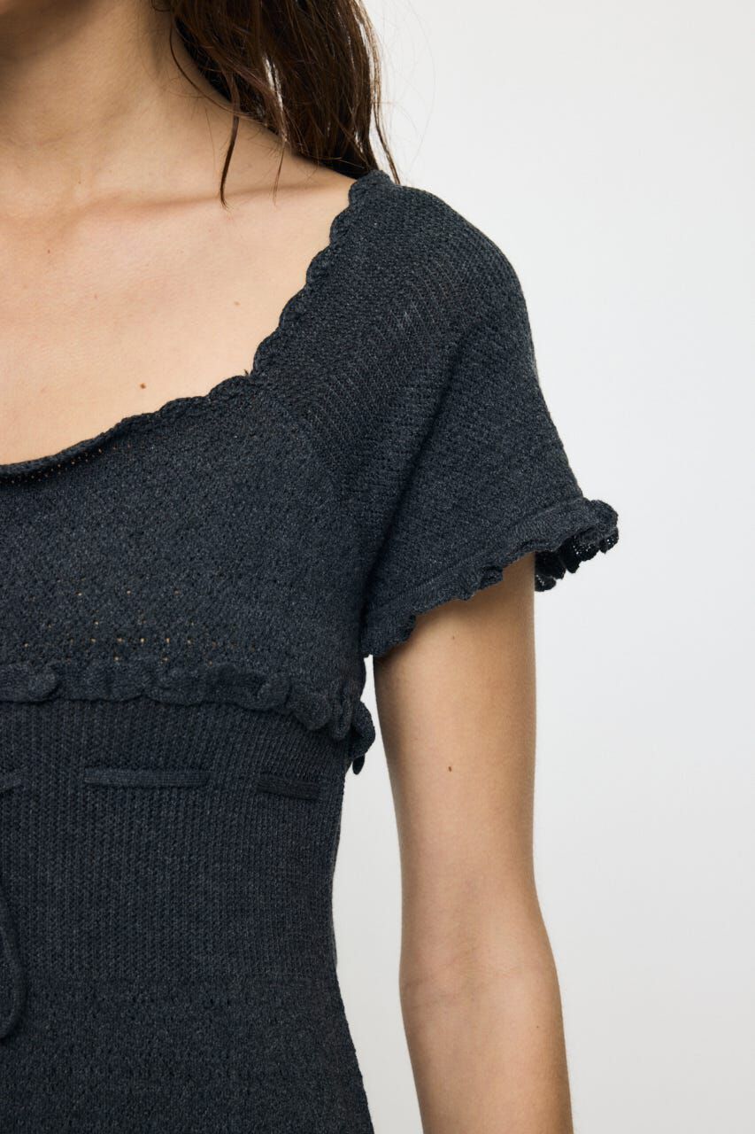 MOUSSY「MELLOW STITCH LONG ドレス」|ワンピース|