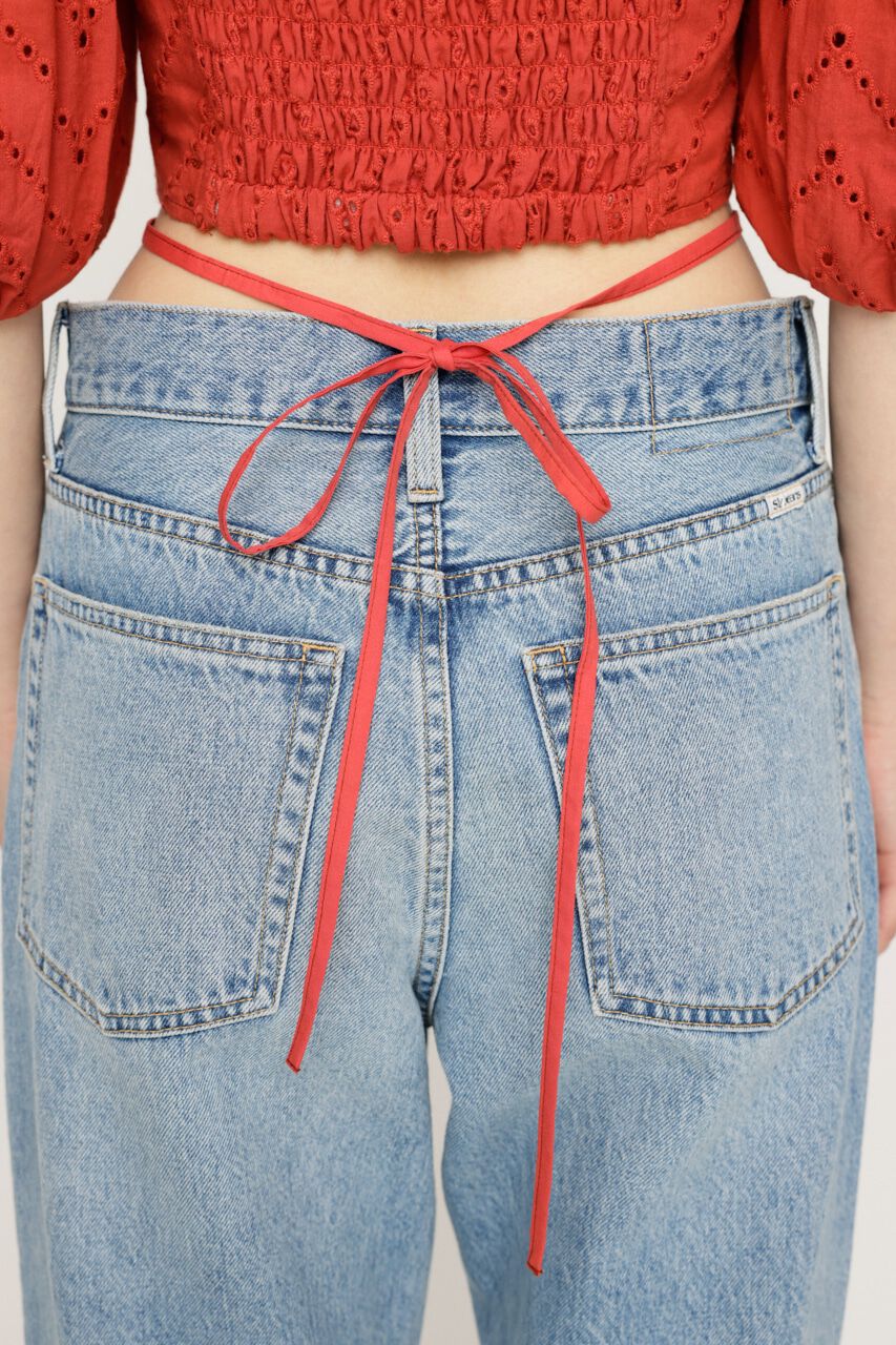 SLY「FRONT BUTTON LACE PUFF トップス」|シャツ・ブラウス|
