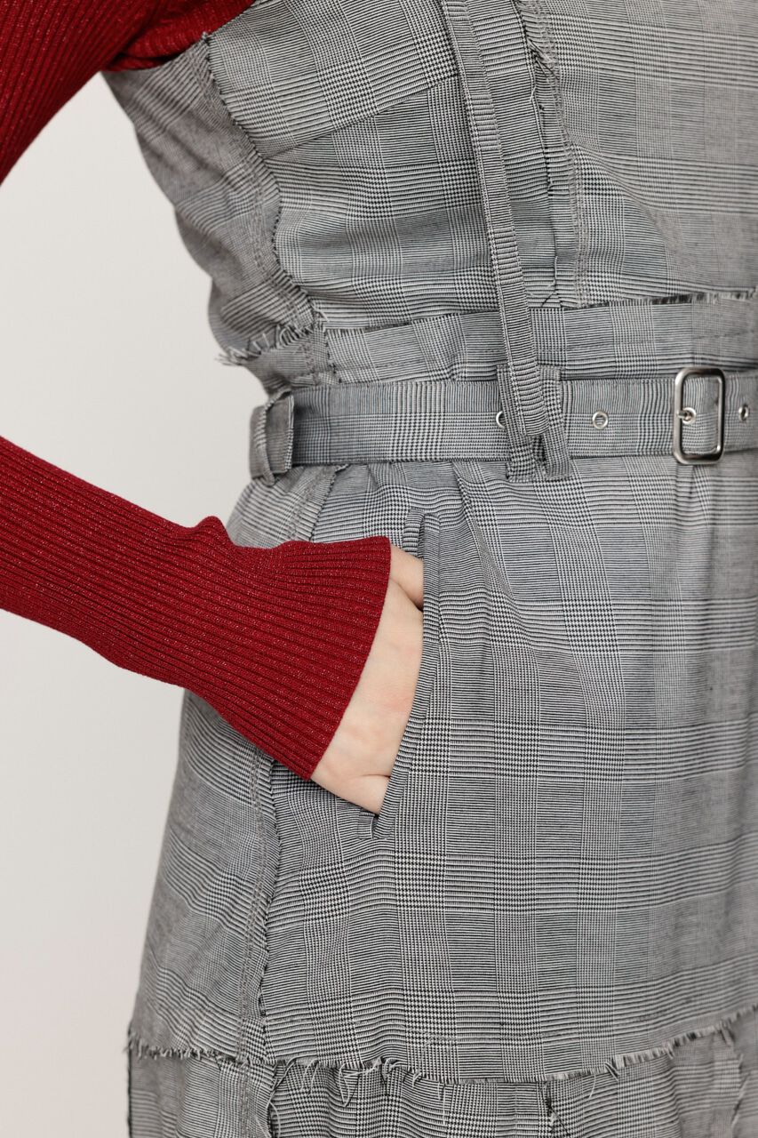 SLY「PLEATS BELTED ロングワンピース」|ワンピース|