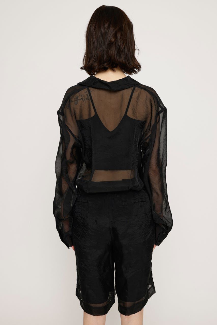 SLY「SHEER TAILOR ジャンプスーツ」|ワンピース|