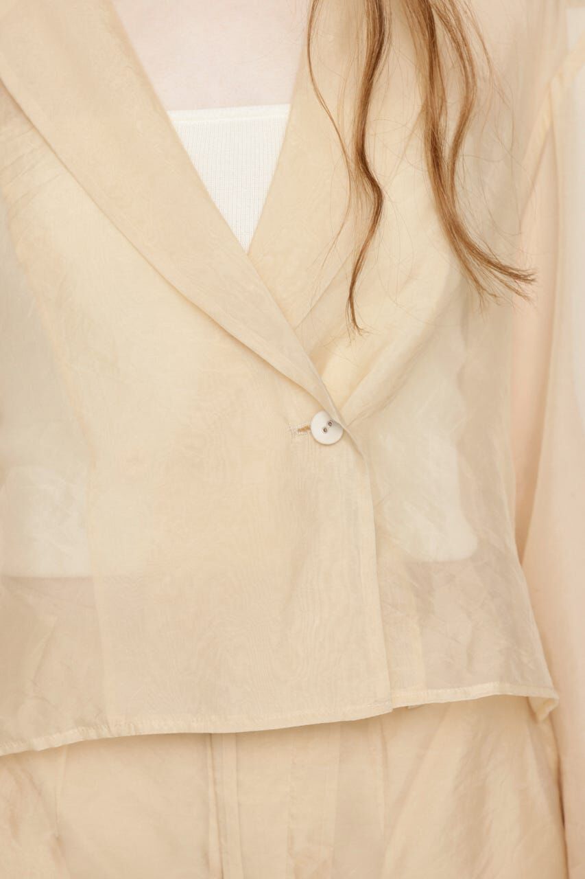 SLY「SHEER TAILOR ジャンプスーツ」|ワンピース|