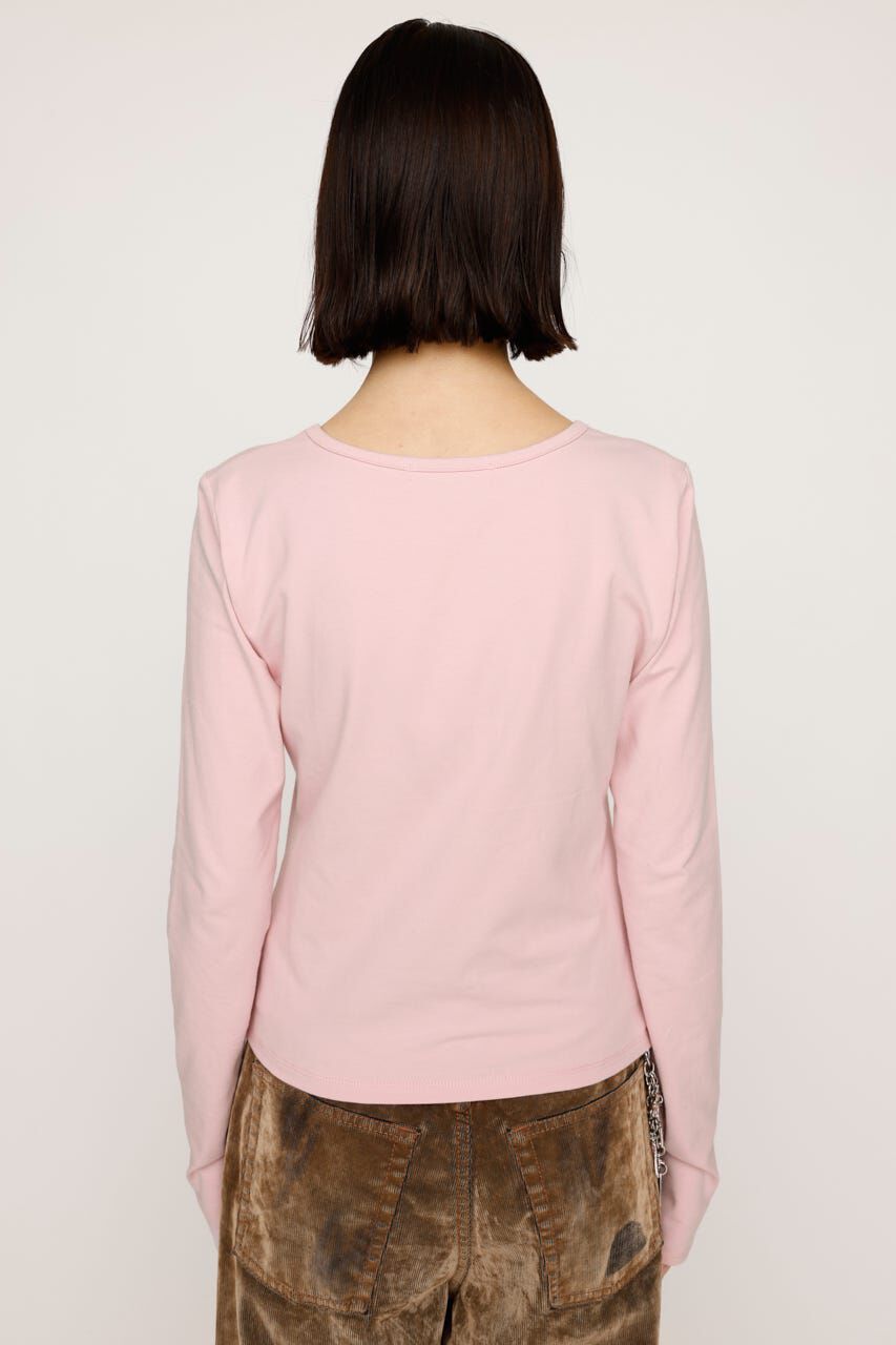 SLY「RIBBON LACE トップス」|Tシャツ・カットソー|