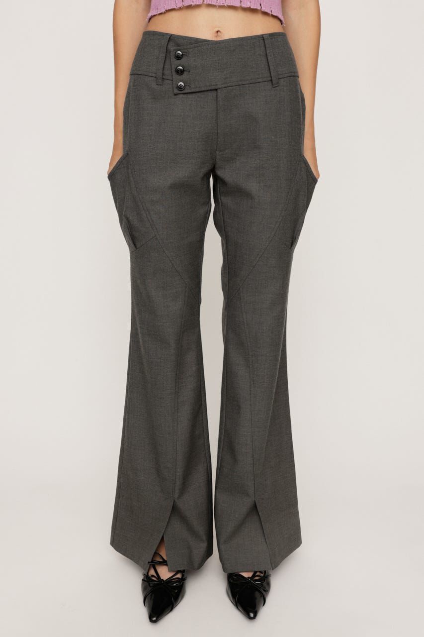 SLY「WIDE BELT FLARE パンツ」|その他|