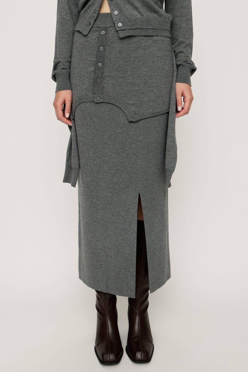 SLY「DOCKING KNIT スカート」|スカート|