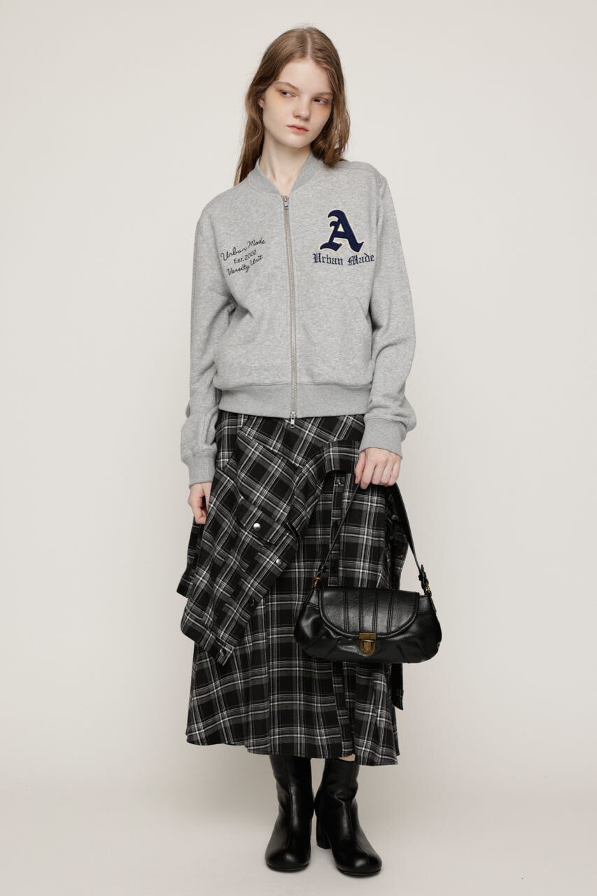 SLY「PLAID FLARE DESIGN スカート」|スカート|