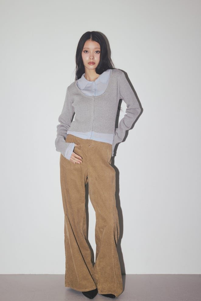 SLY「LAYERED LIKE KNIT トップス」|ニット・セーター|