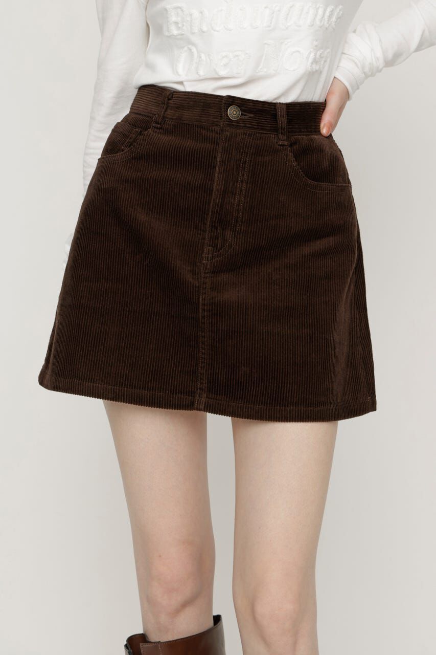 SLY「COMBI 5PK ショートスカート」|スカート|BRN