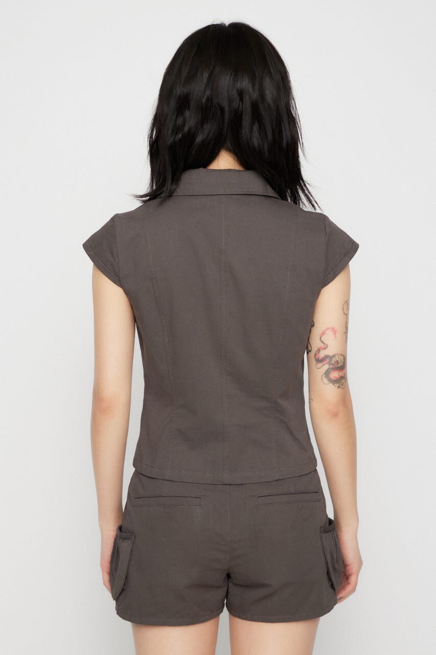 LAGUA GEM「POCKET COMPACT  SHIRT トップス」|シャツ・ブラウス|