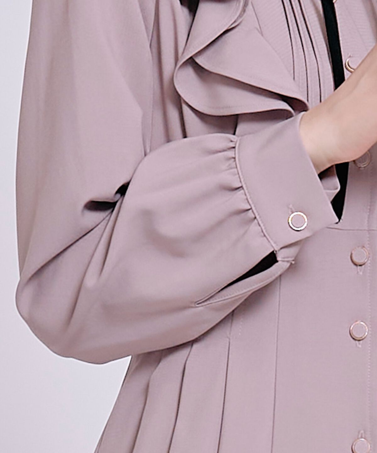 WILLSELECTION「ラッフルフリルボウタイシャツワンピース」|ワンピース|