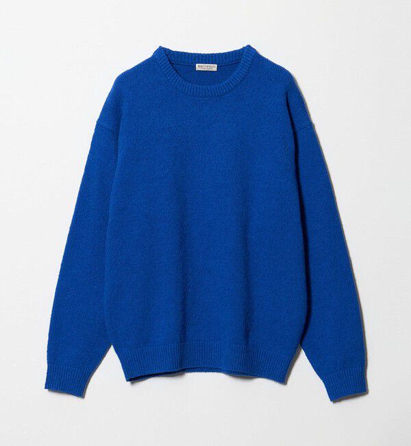 BEAUTY&YOUTH UNITED ARROWS「クリンプ コットン クルーネック ニット」|ニット・セーター|