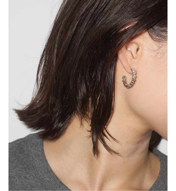 SLOBE IENA「vebet/ベベット SLOBE別注 粒ピアス」|ピアス|シルバー