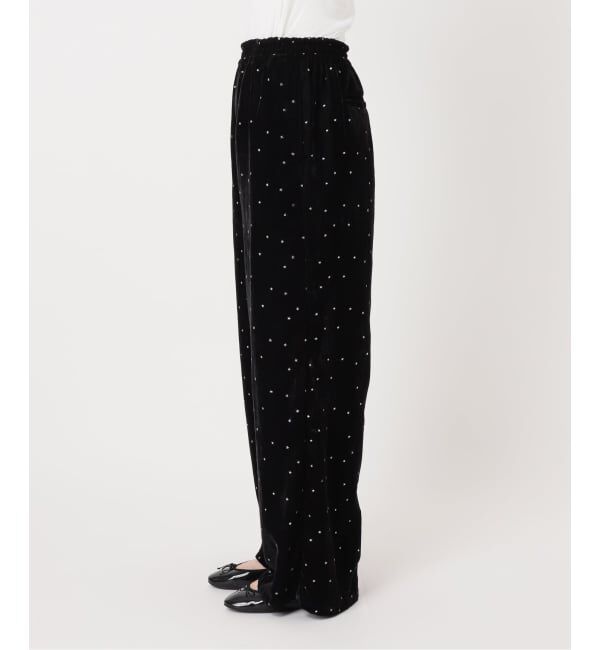 IENA「COUTURE D'ADAM/クチュールドアダム Stardust Glitter パンツ 26AW-220」|その他|