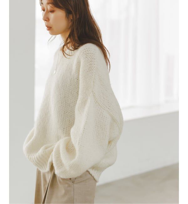 NOBLE「《追加・別注》TRICOTS JEAN MARC/トリコットジーンマルク 2WAYボリュームニット」|ニット・セーター|