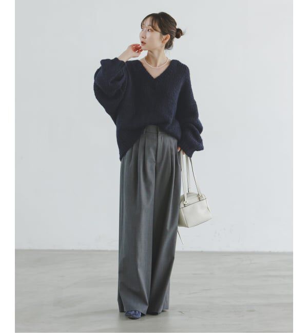 NOBLE「《追加・別注》TRICOTS JEAN MARC/トリコットジーンマルク 2WAYボリュームニット」|ニット・セーター|
