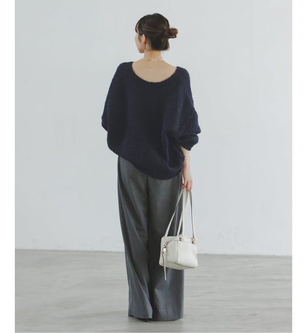 NOBLE「《追加・別注》TRICOTS JEAN MARC/トリコットジーンマルク 2WAYボリュームニット」|ニット・セーター|