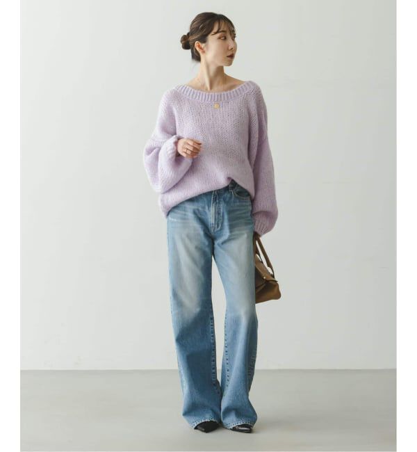 NOBLE「《追加・別注》TRICOTS JEAN MARC/トリコットジーンマルク 2WAYボリュームニット」|ニット・セーター|