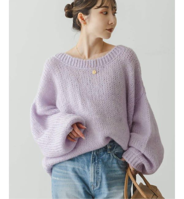 NOBLE「《追加・別注》TRICOTS JEAN MARC/トリコットジーンマルク 2WAYボリュームニット」|ニット・セーター|