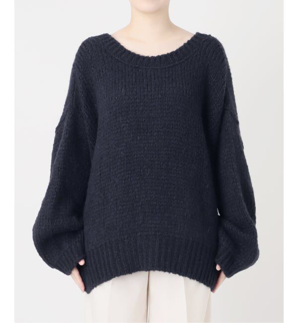 NOBLE「《追加・別注》TRICOTS JEAN MARC/トリコットジーンマルク 2WAYボリュームニット」|ニット・セーター|