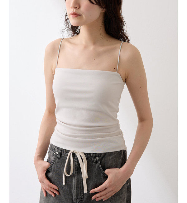  「【myporter】キャミソール」|Tシャツ・カットソー|グレージュ