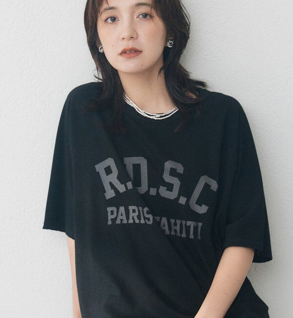  「【Yossshiiii企画/6色展開/着痩せ】R.D.S.CロゴTee」|Tシャツ・カットソー|ブラック