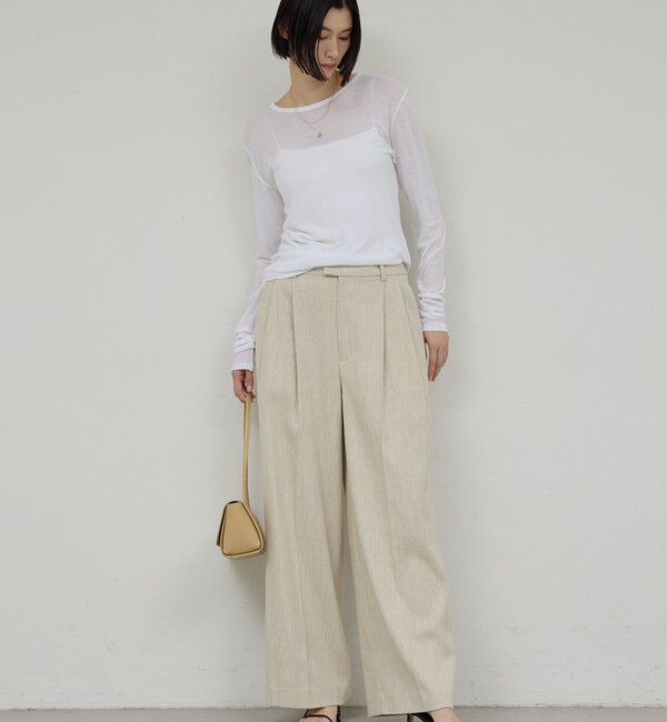 La nature linge「【La nature linge】NEWロングスリーブTシャツ」|Tシャツ・カットソー|
