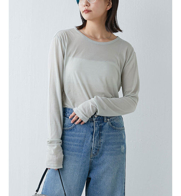 La nature linge「【La nature linge】NEWロングスリーブTシャツ」|Tシャツ・カットソー|