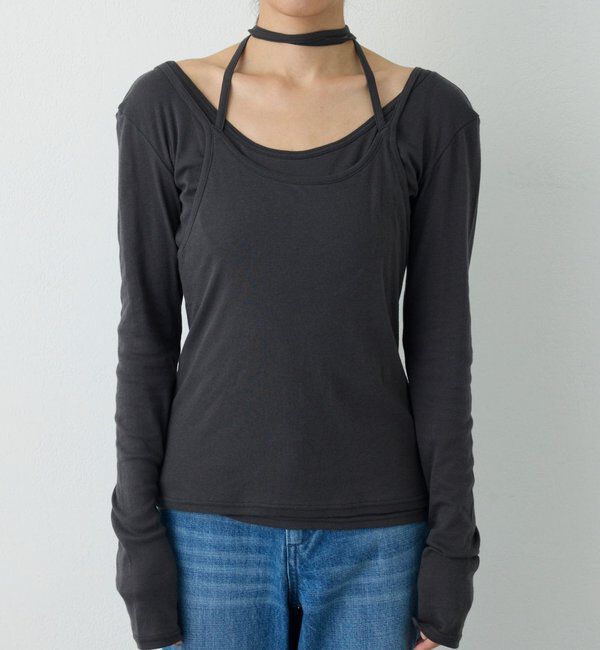  「カシミヤ混セットカットソー」|Tシャツ・カットソー|