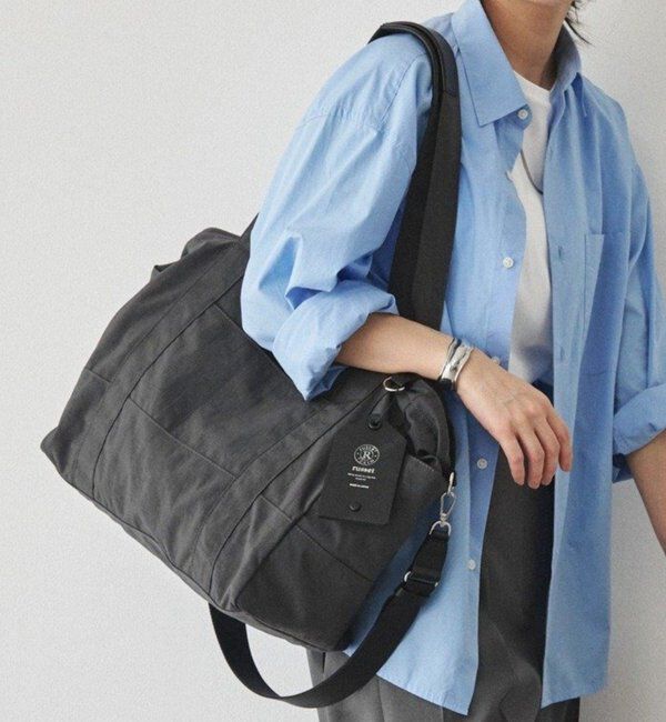  「《WEB限定》【撥水】トラベルボストントートバッグ」|トートバッグ|ダークグレー