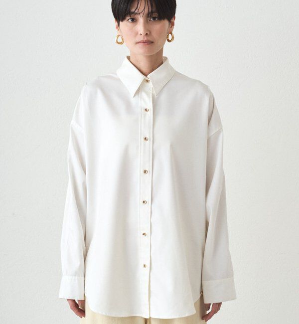  「《WEB限定リバイバルアイテム/累計販売１万枚達成》サテンBIGシャツ」|シャツ・ブラウス|