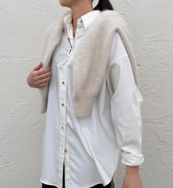  「《WEB限定リバイバルアイテム/累計販売１万枚達成》サテンBIGシャツ」|シャツ・ブラウス|
