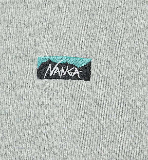 ABAHOUSE「【NANGA /ナンガ】ミニロゴ刺繍スウェット/ユニセックス」|スウェット・ジャージ|