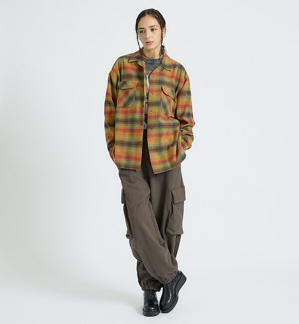 ABAHOUSE「【PENDLETON / ペンドルトン】Open Collar Shirt /オ」|シャツ・ブラウス|