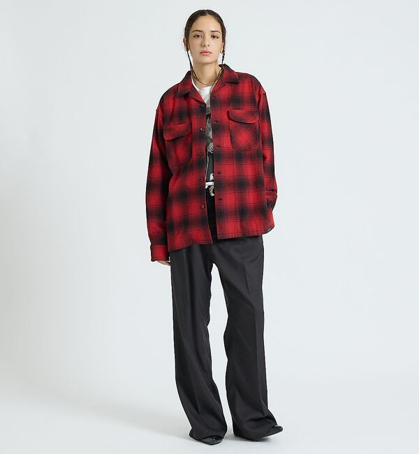 ABAHOUSE「【PENDLETON / ペンドルトン】Open Collar Shirt /オ」|シャツ・ブラウス|