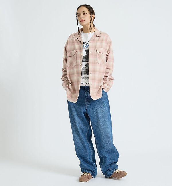 ABAHOUSE「【PENDLETON / ペンドルトン】Open Collar Shirt /オ」|シャツ・ブラウス|