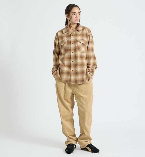 ABAHOUSE「【PENDLETON / ペンドルトン】Open Collar Shirt /オ」|シャツ・ブラウス|
