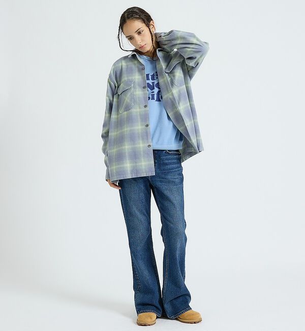 ABAHOUSE「【PENDLETON / ペンドルトン】Open Collar Shirt /オ」|シャツ・ブラウス|
