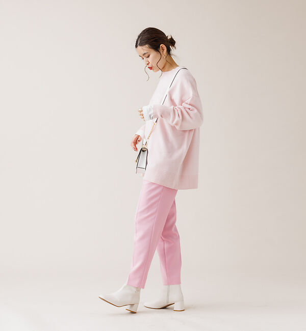 Rouge vif「【XSサイズ展開】 パウダーツイルテーパードパンツ」|その他|