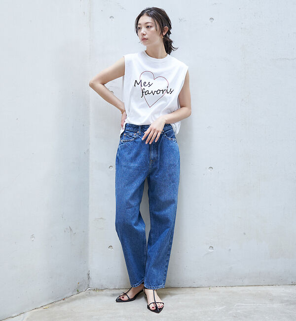 Rouge vif「ハートロゴノースリボックスTEE」|Tシャツ・カットソー|