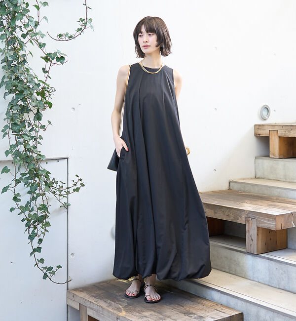 Rouge vif「ノースリーブ バルーンワンピース」|ワンピース|