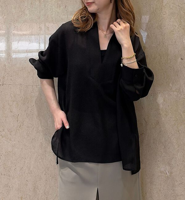 Rouge vif「ヴィンテージメッシュプルオーバー/シャツ/ブラウス」|シャツ・ブラウス|