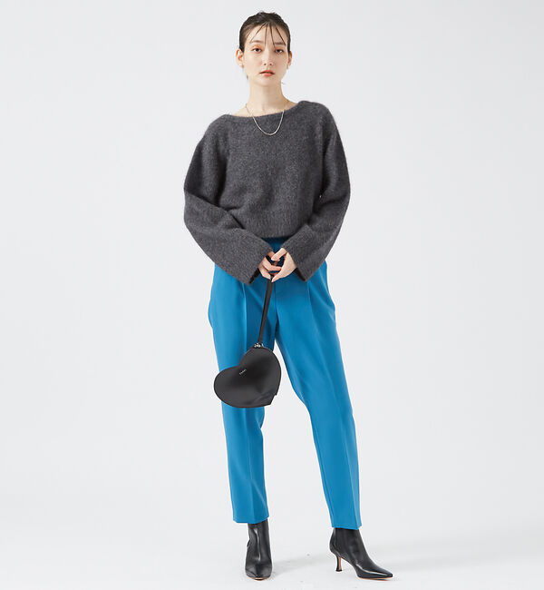 qualite「【ベストセラー】ダブルクロスセンタープレスパンツ」|その他|
